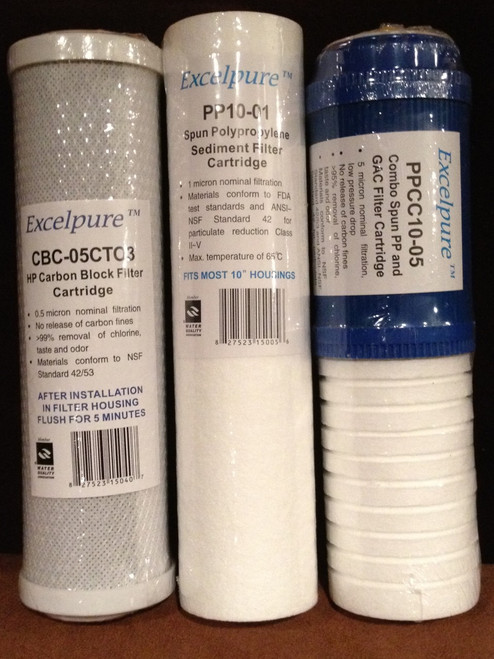 Reverse Osmosis Combo Filter Pack Reverse Osmosis Combo Filter Pack
