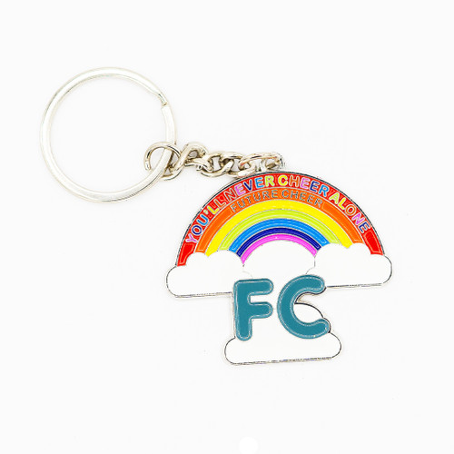 Your'll never cheer alone keyring