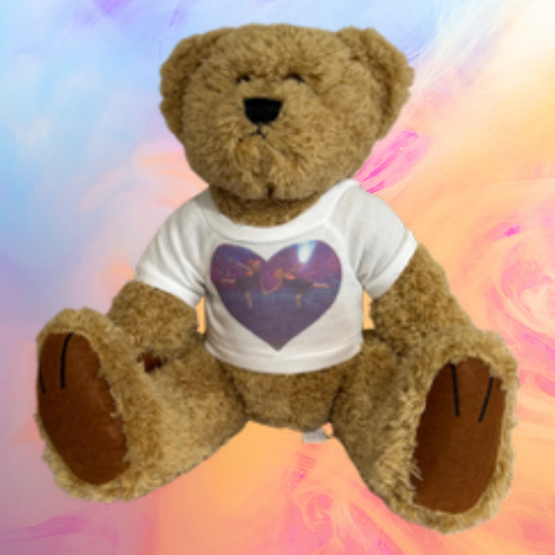Teddy with personalised photo