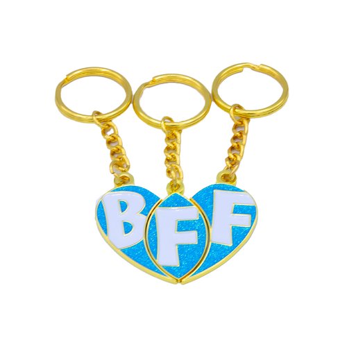 BFF Triple Keyring