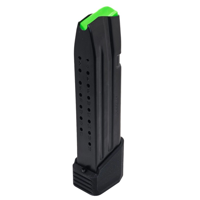 Glock G17 Mec-Gar Mag with +5 round Mag Extension Assembly