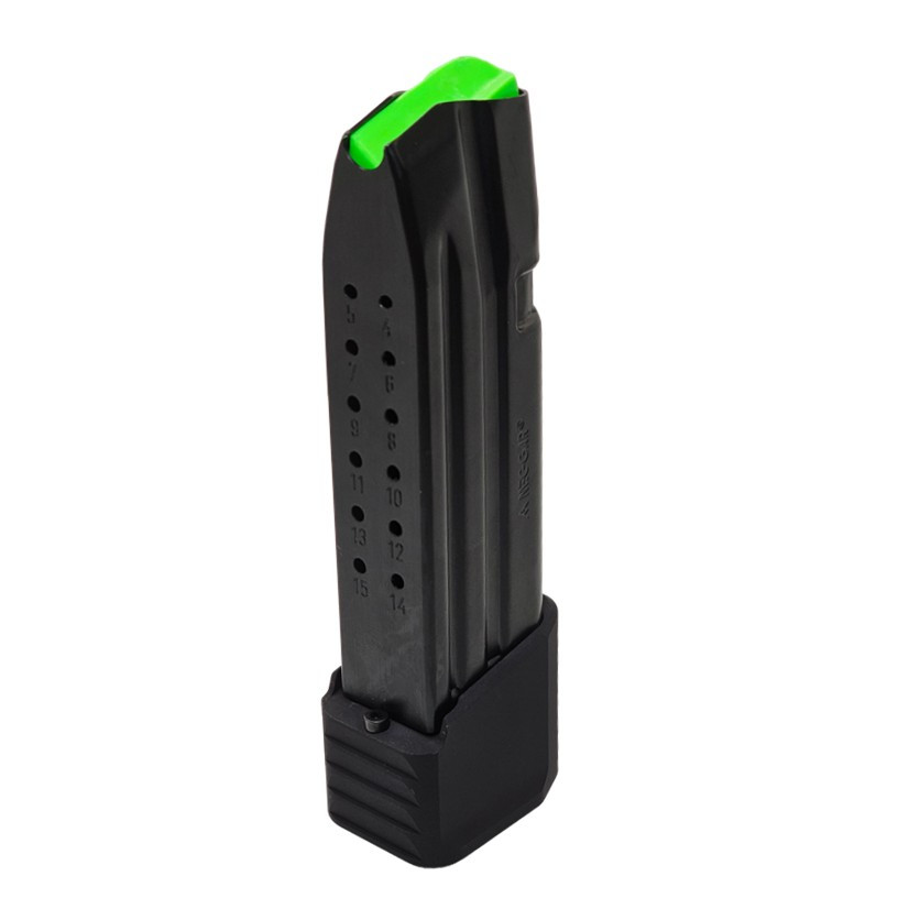 Glock G19 Mec-Gar Mag with +5 round Mag Extension Assembly