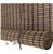 Espresso Brown Bamboo Slat Roll Up Window Blind