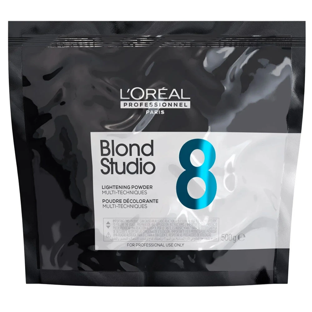 Blond Studio Multi Techniques Powder 9 – 500 G Blondierpulver Für Professionelle Anwendung