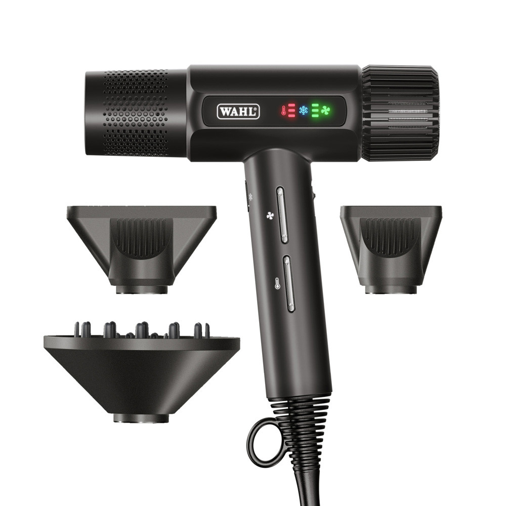 Wahl Vanquish Hair Dryer Black Coolblades - Main Image