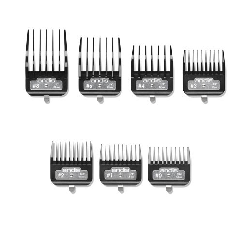 Andis BG Series Premium Metal Clip Combs, view 1