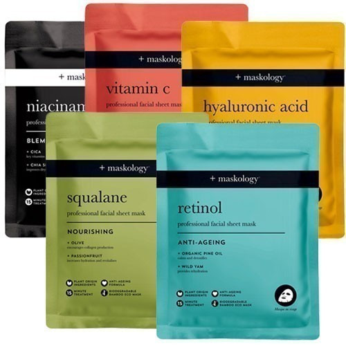 `+maskology Professional Facial Sheet Masks, view 1