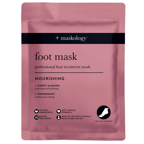 `+maskology Foot Mask, view 1