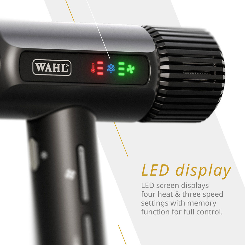 Wahl Vanquish Hair Dryer - Black | Coolblades