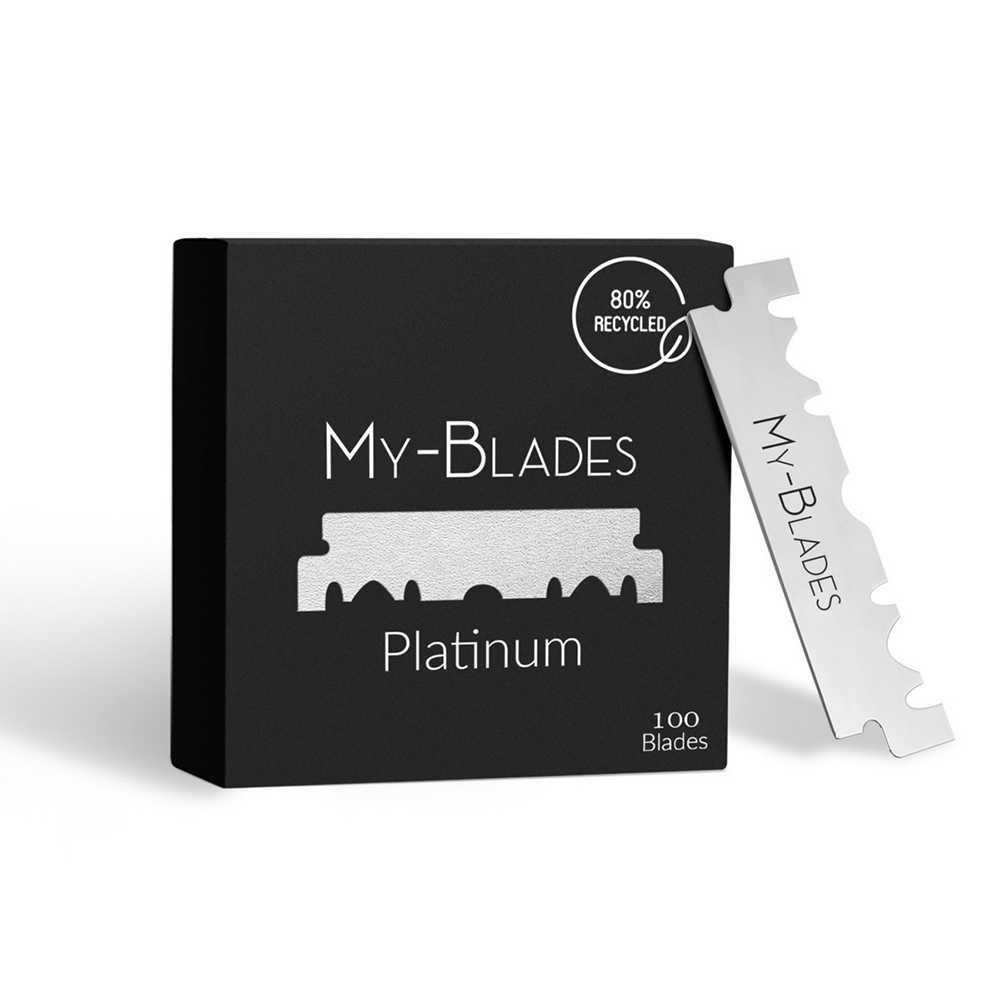My-Blades Platinum Single Edge Razor Blades x100 | CoolBlades