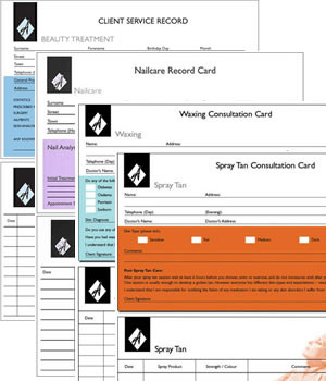 Agenda Beauty Record Cards, view 1
