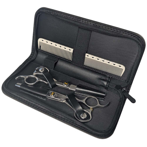 kobe barber thinner and scissor set