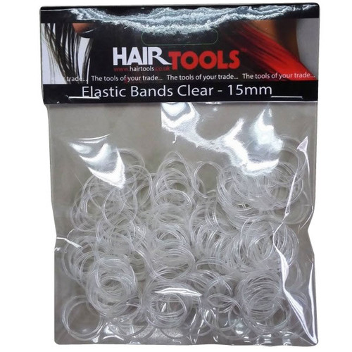 Hair Tools Clear Elastic Bands (x300)