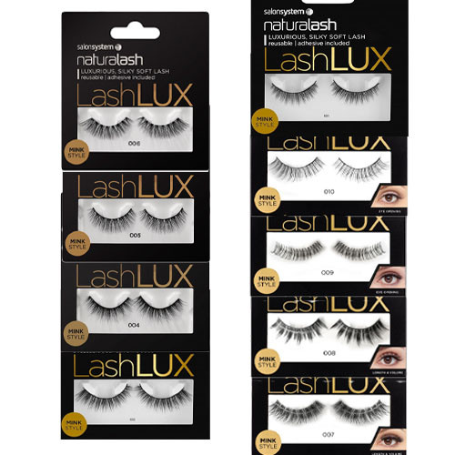 Salon System Naturalash Lashlux Mink Style Strip Lashes