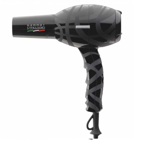 Gamma+ L'Italiano Hair Dryer - Black