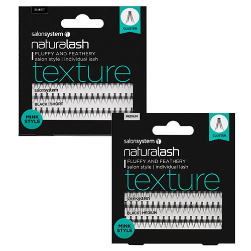 Salon System Naturalash Texture Mink Style Individual Lashes