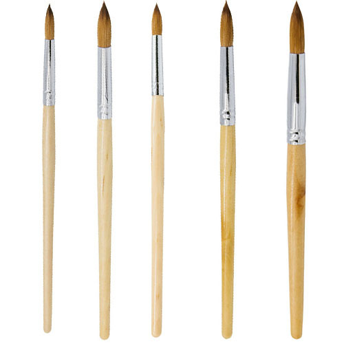 Kumi Kolinsky Nail Brushes