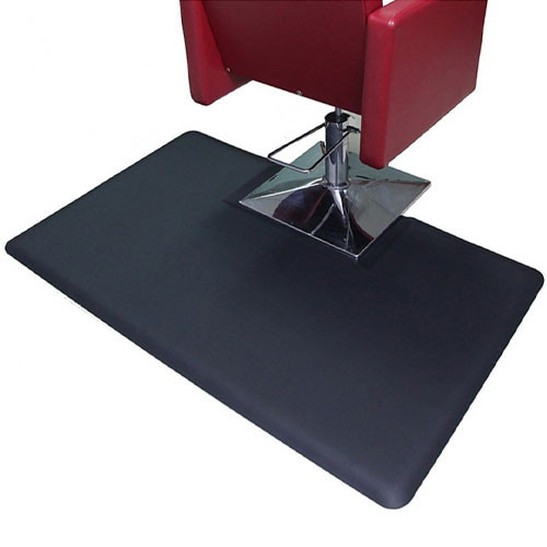 Head Jog Black Square Anti-Fatigue Mat