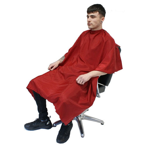 Hair Tools Red Barber Gown