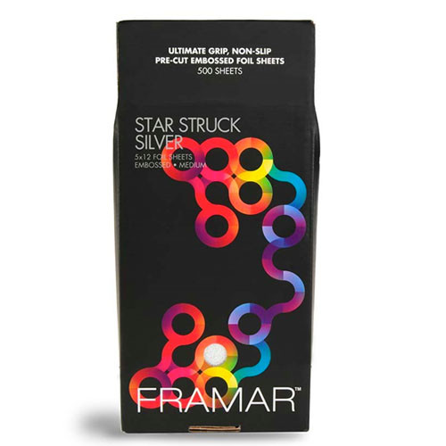 Framar Star Struck Silver Embossed Foil Sheets