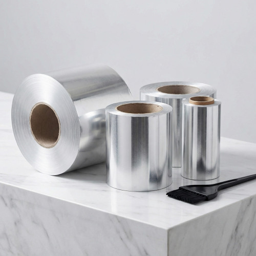 Kobe Extra-Wide Silver Hair Foil Rolls