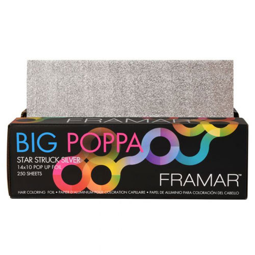 Framar Big Poppa Star Struck Silver Extra-Wide Pop Up Foil Sheets