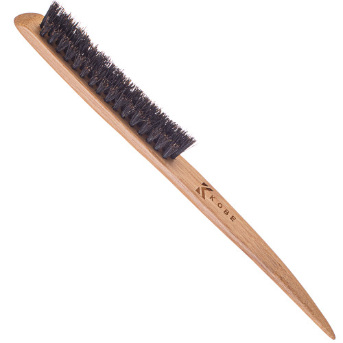 Kobe Bamboo & Boar Teasing Brush