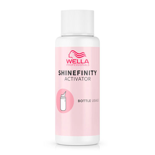 FREE Wella SHINEFINITY Bottle Activator 60 ml with every tube of Wella SHINEFINITY