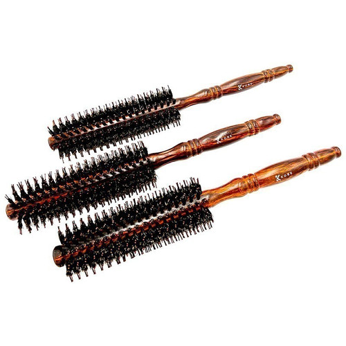 Kobe Smooth & Shine Wooden Brushes