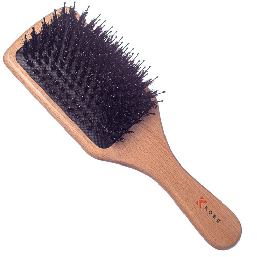 Kobe Eton Wooden Paddle Brush