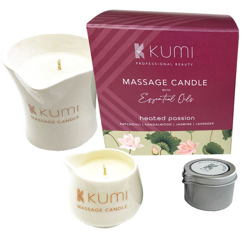 Kumi Heated Passion Massage Candle