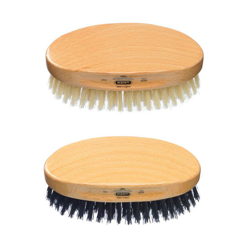 Kent Mens Finest Beechwood Oval Brush