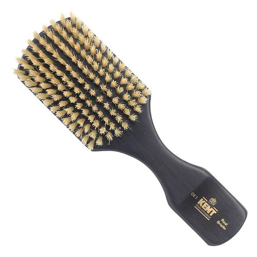 Kent Mens Finest Ebony Rectangular Club Brush (OE1)