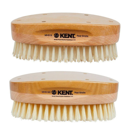 Kent Handmade Satinwood Military-Style Brush