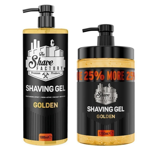 The Shave Factory Shaving Gel - Golden