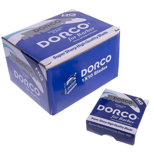 Dorco Single-Edged Razor Blades (x100 or x1000)