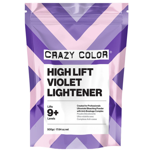 crazy color high lift violet lightener