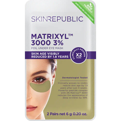 Skin Republic Matrixyl 3000 3% Under Eye Mask (Anti-Aging) 2 Pairs. Skin Republic Matrixyl 3000 3% Under Eye Mask (Anti-Aging) 2 Pairs.