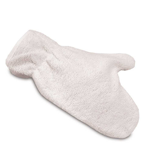 Head Gear Terry Cloth Mitts with Thumb (White)