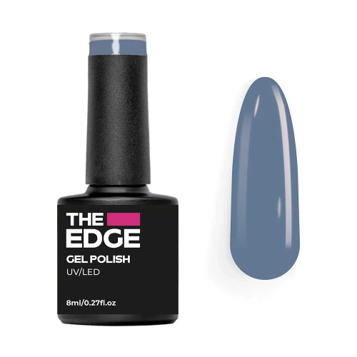 The Edge Gel Polish, 8ml, The Grey Blue