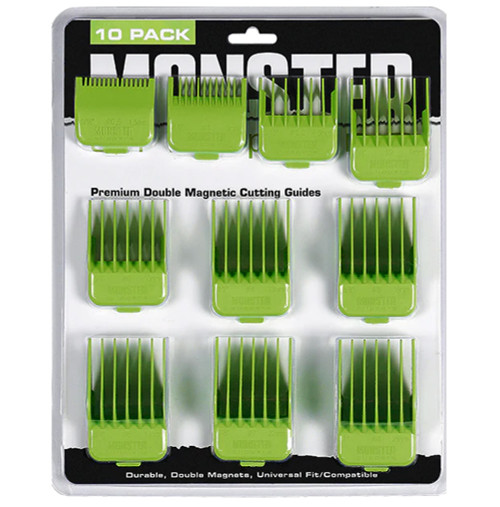 PREMIUM MONSTER DOUBLE MAGNETIC CUTTING GUIDES, Black or Green