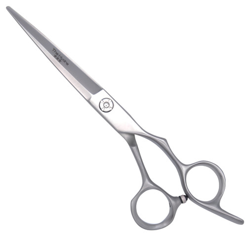 Matakki Hydra 6.5 inch Hairdressing Scissor, professional hair cutting scissors with sleek silver finish and ergonomic design for precision styling.