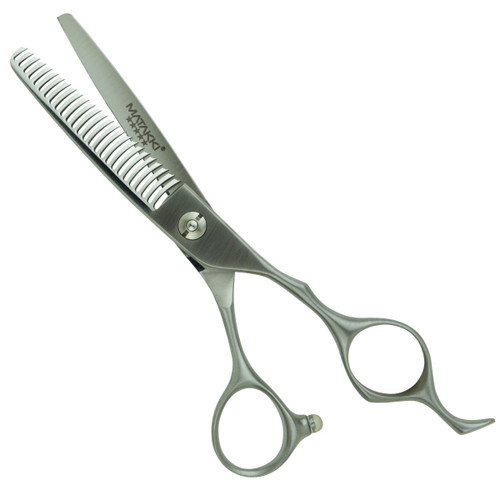 Matakki Matakki Assassin MK2 6 inch Thinning Scissor, professional stainless steel hair thinning scissors with ergonomic handles and precision blades.