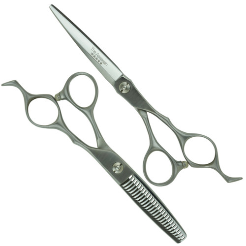Matakki Matakki Assassin MK2 Scissor and Thinner Set, professional hair styling shear and thinning scissors made of high-quality stainless steel with ergonomic design.