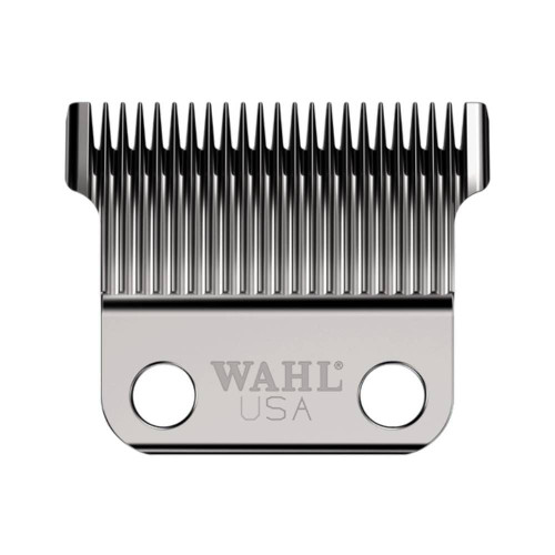 Wahl Super Taper X Clipper Replacement Blade, metallic blade with sharp teeth designed for precise grooming.
