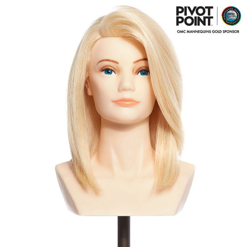 Pivot Point Alicia Human and Natural Hair Mix Training Head - product image