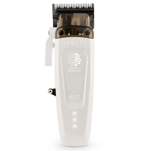 StyleCraft Saber 2.0 Digital Brushless Motor Clipper - White Limited Edition