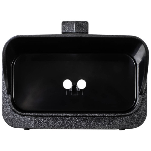 Wahl Power Station Shaver Charging Insert, black charging station with two circular charging ports and a textured exterior.