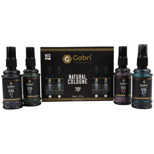Gabri Professional Natural Cologne Mix Set 4 x 75ml