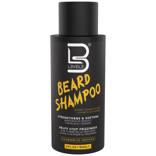 L3VEL3 Beard Shampoo 150ml – front product view